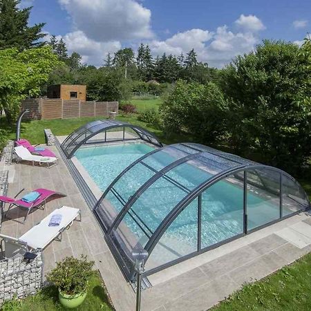 Au Coeur Du Bien Etre, Chambre D'Hotes Avec Piscine Chauffee Et Couverte, Spa, Sauna, Massages Monteaux Exteriér fotografie